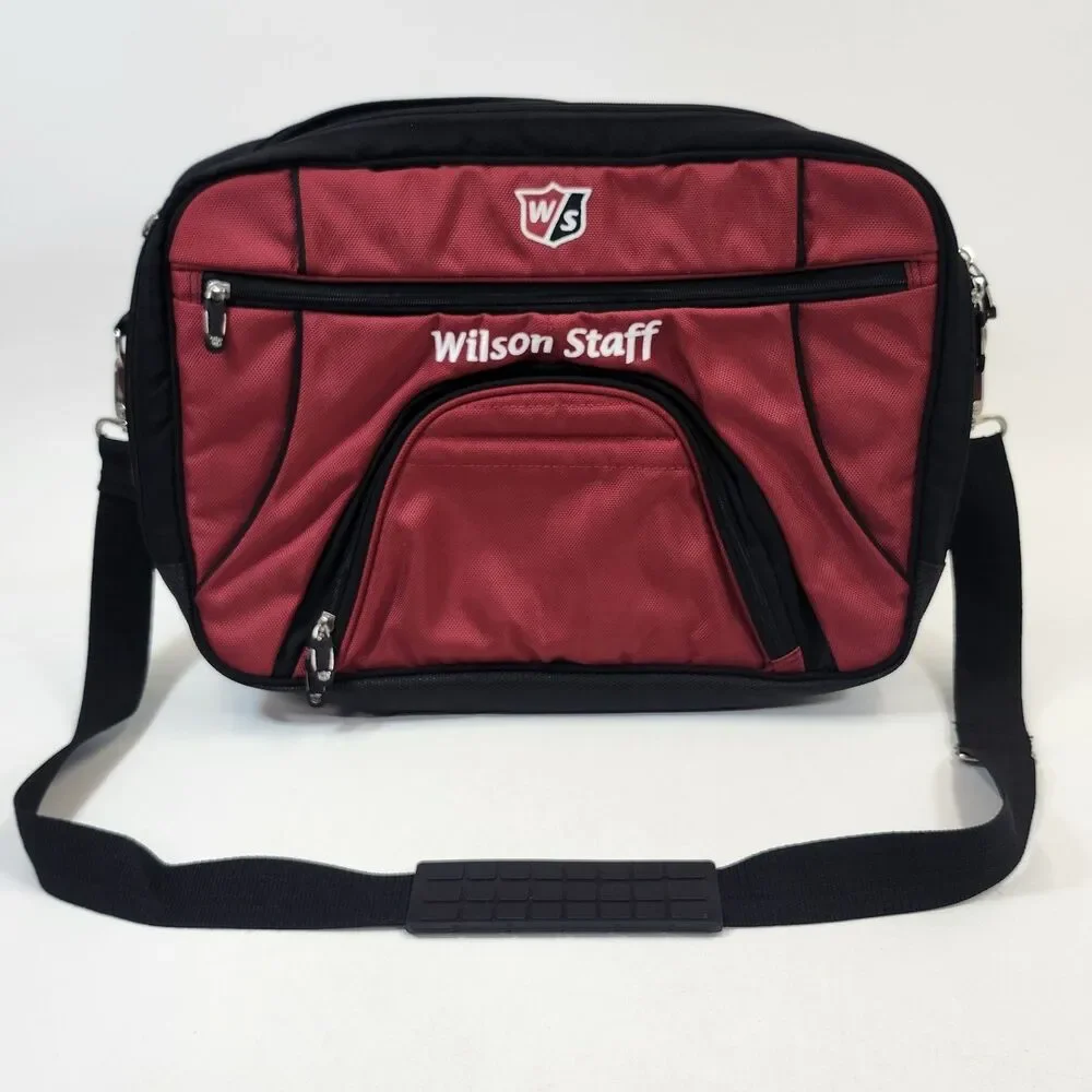 Wilson Staff Messenger Bag Crossbody Strap Golf Tennis Computer Laptop